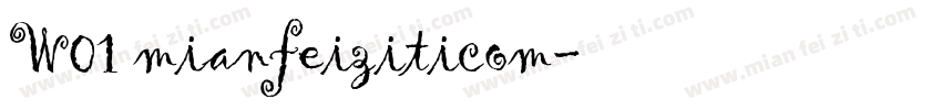 W01 mianfeiziticom字体转换